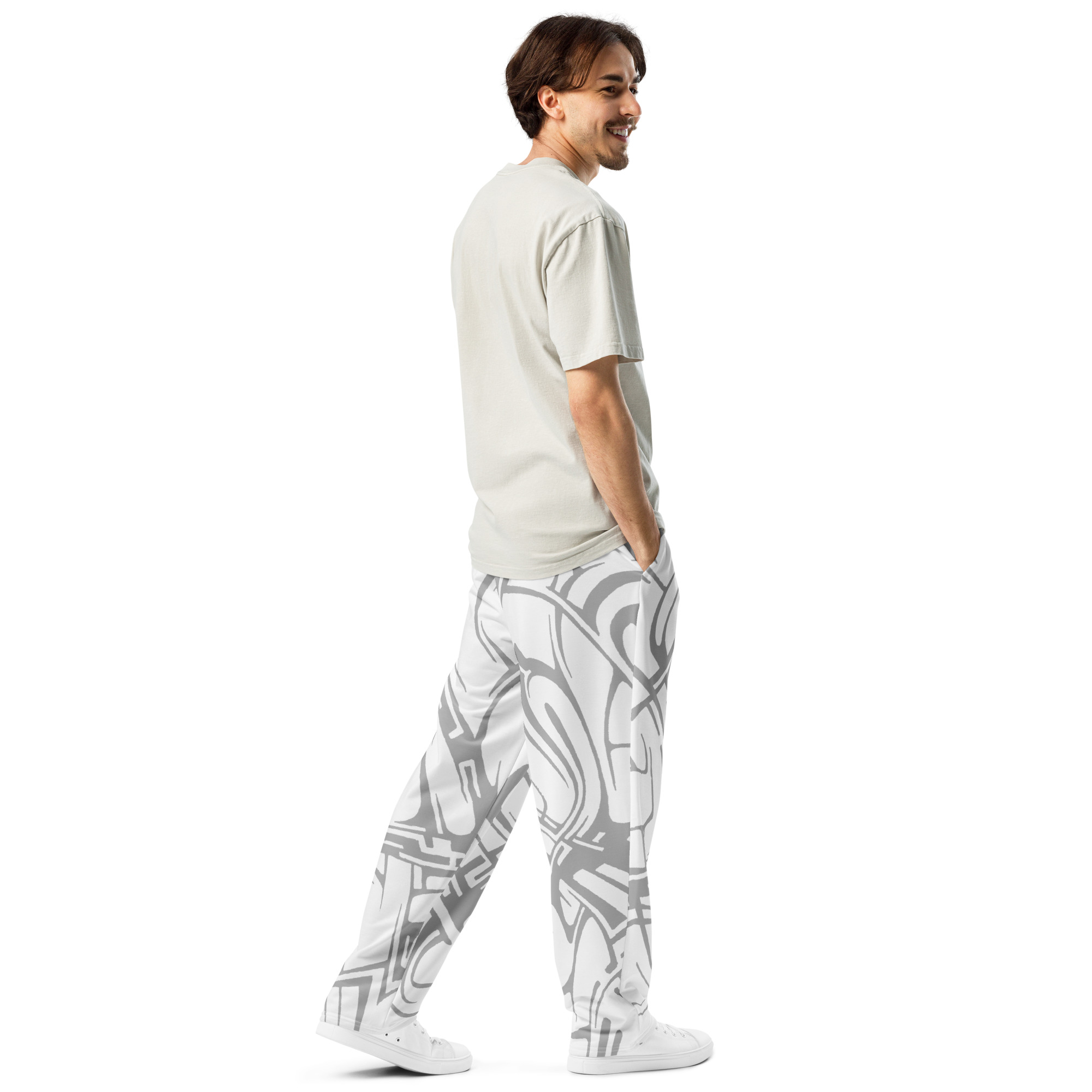 Explorate - Unisex Wide-leg Joggers Explorate - Unisex Wide-leg Joggers