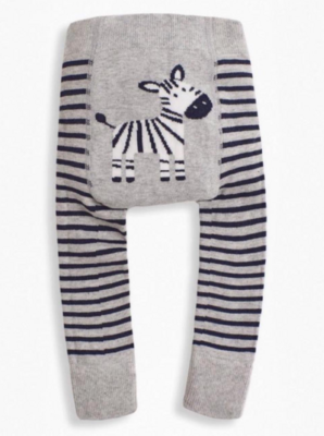 Petit Boom Knit Tight - Zebra