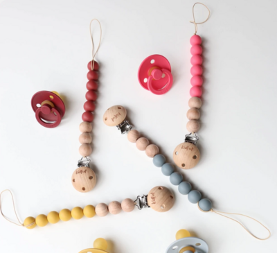 Kidful Beads Pacifier Holders