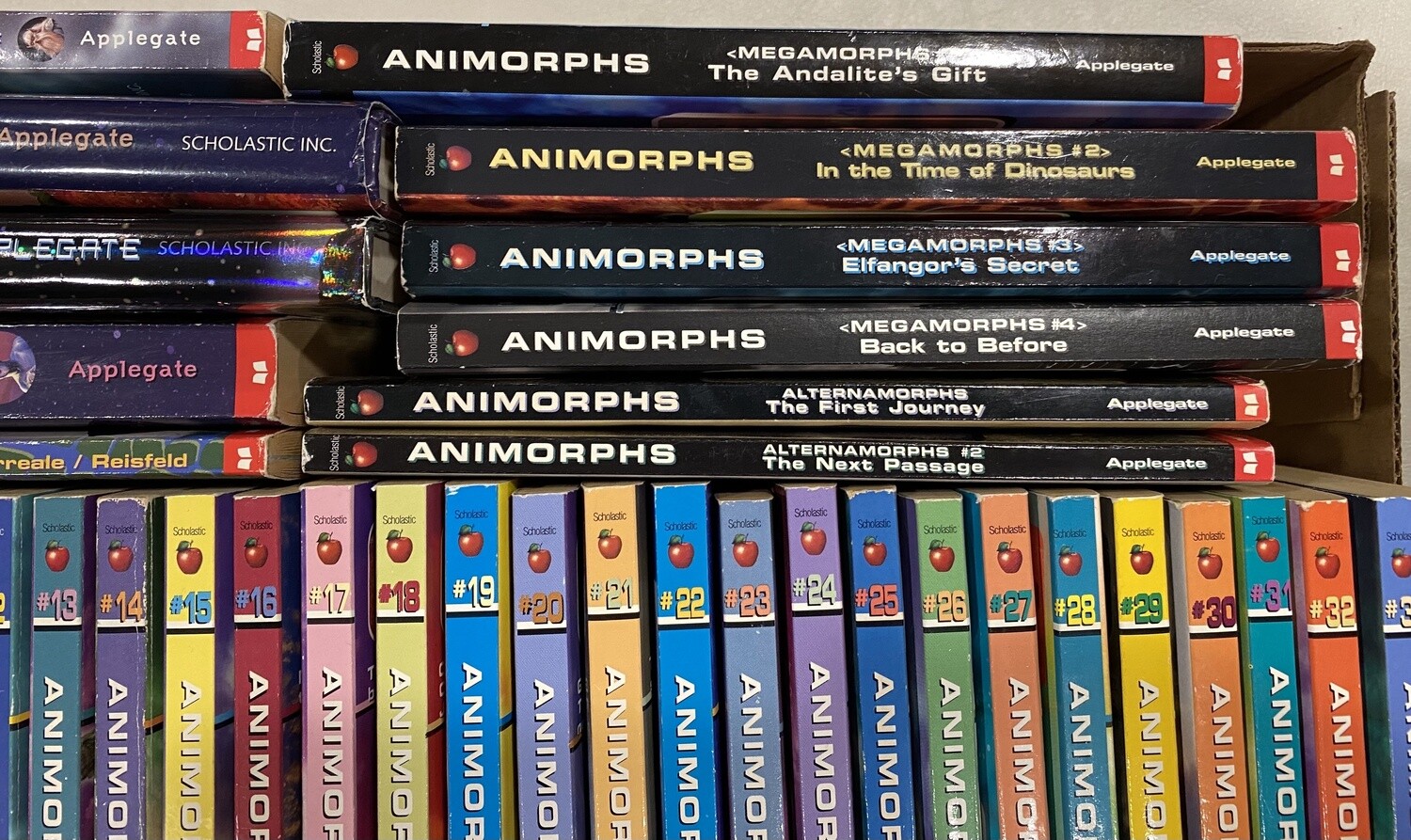 Animorphs Complete Set 1-54 plus 11 Companion Books