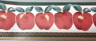 Partial Roll of Wallpaper Border