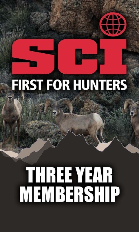 Three Year Safari Club International Membership