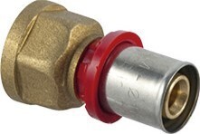 RACCORDO A PRESSARE DIRITTO FEMMINA 20X1/2 RACCORDO A PRESSARE DIRITTO FEMMINA 20X1/2"