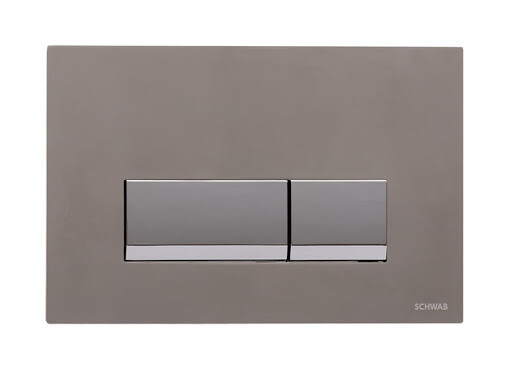 PLACCA MAGNUS DUO ACCIAIO INOX CROMO LUCIDO