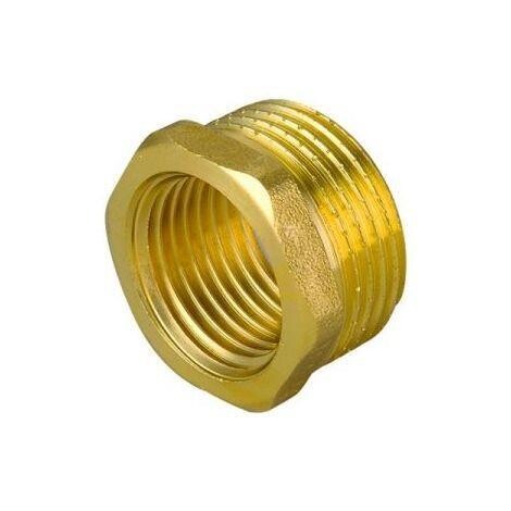 RIDUZIONE IN OTTONE GIALLO MF 1" 1/2 X 1"