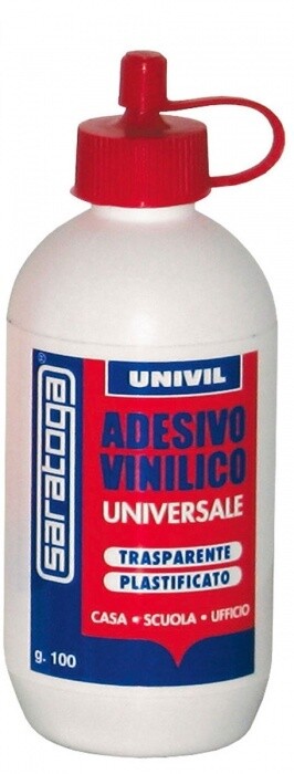 UNIVIL ADESIVO VINILICO PER MATERIALI FLESSIILI POROSI 100G