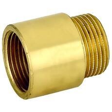MANICOTTO RIDOTTO IN OTTONE GIALLO MF 3/8" X 1/2"