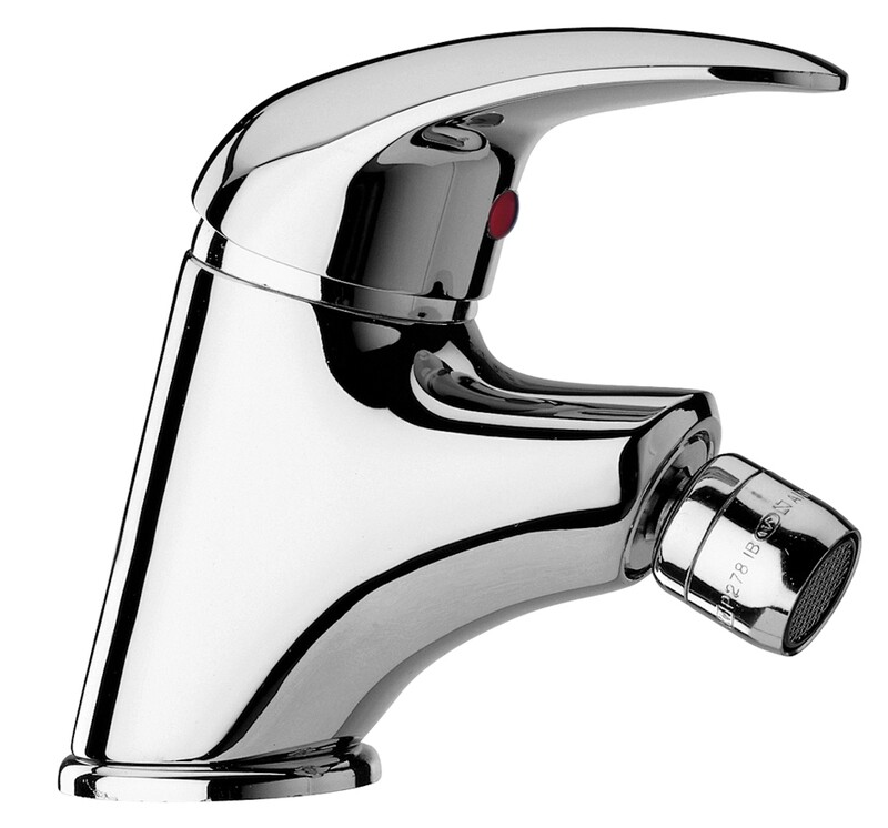 MISCELATORE BIDET CON SCARICO 1" 1/4 - CROMO SERIE SUN