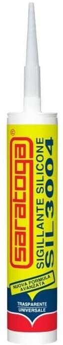 SILICONE TRASPARENTE ANTIMUFFA 3004