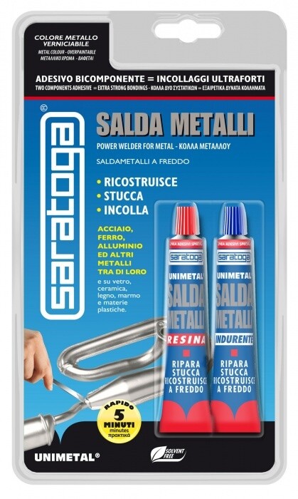 UNIMETAL DELUX PACK BLISTER SALDA METALLI