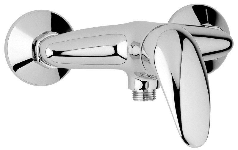 MISCELATORE DOCCIA ESTERNO DA 1/2" - CROMO SERIE SUN