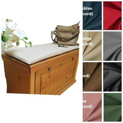 Sitzkissen / Sitzauflage aus Feincord Sitzkissen / Sitzauflage aus Feincord