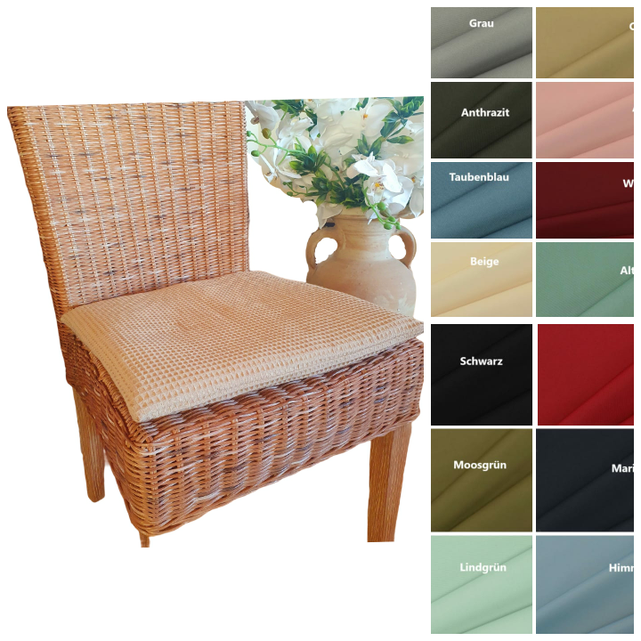 Sitzkissen / Stuhlkissen / Sitzauflage aus Polyester (Leichter Outdoor-Stoff)