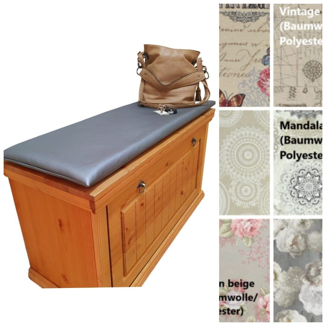 Sitzkissen / Sitzauflage mit Vintage-Motiven
