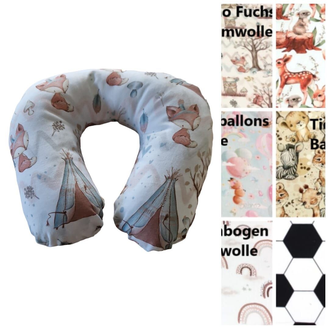 Nackenhörnchen / Reisekissen mit Motiven für Kinder