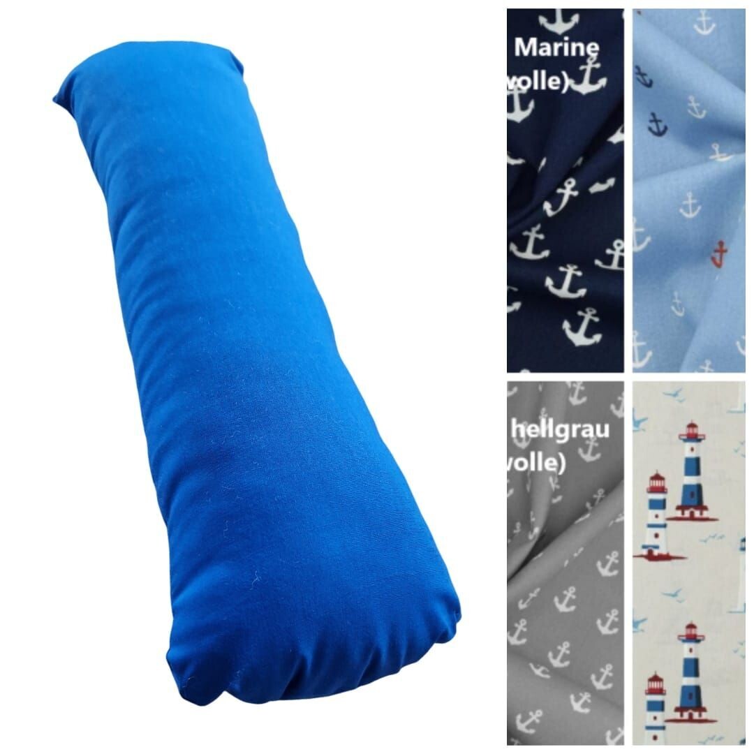 Nackenrolle / Reisekissen mit Maritimen-Motiven