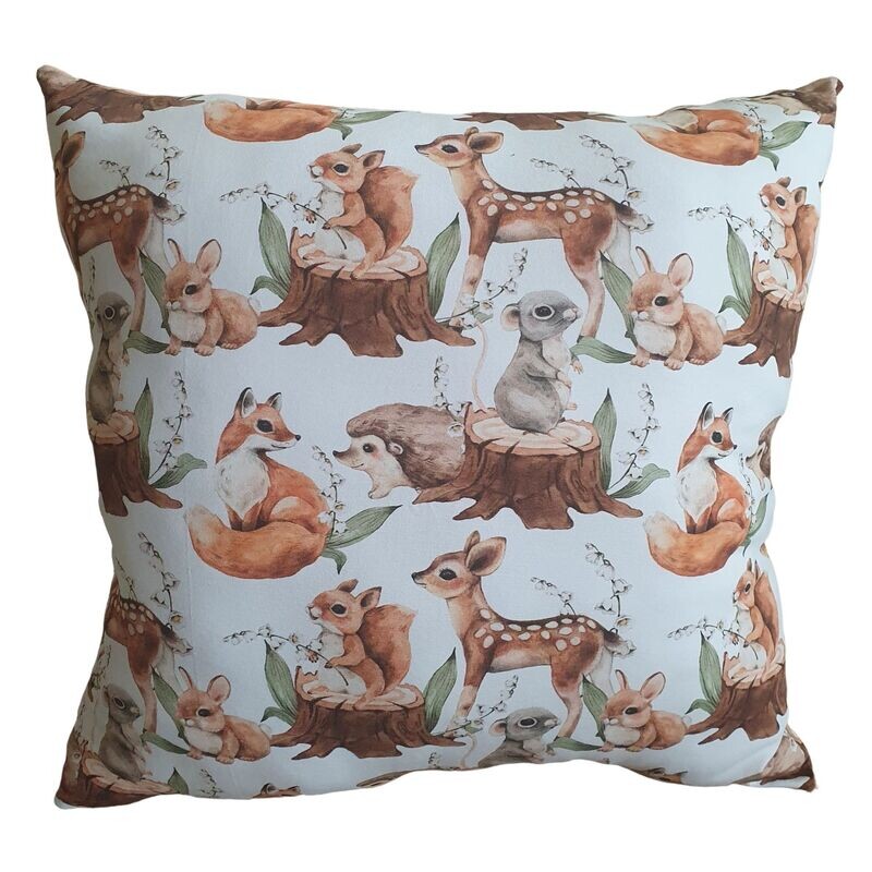 Kissen Waldtiere 40x40cm