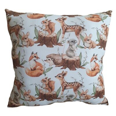 Kissen Waldtiere 40x40cm