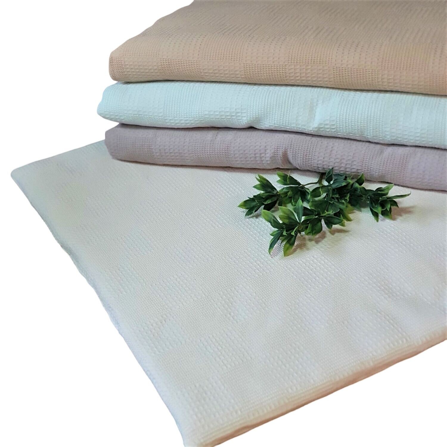 Krabbeldecke Waffelpique-Mosaikmuster Krabbeldecke Waffelpique-Mosaikmuster