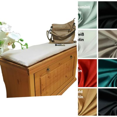 Sitzkissen / Sitzauflage aus Satin