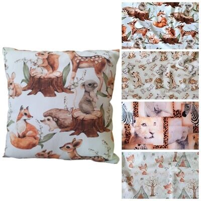 Babykissen Kinderkissen (25x25cm) Tiere