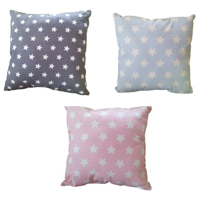 Kissen (20x20cm) - Baumwolle mit Sternen Kissen (20x20cm) - Baumwolle mit Sternen