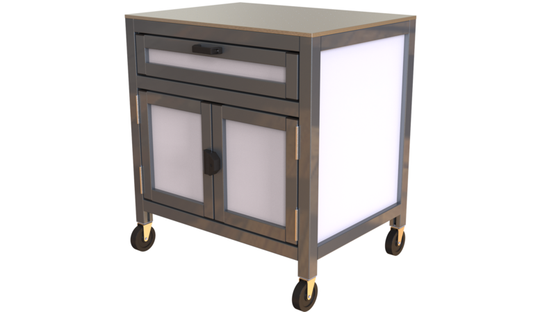 Metrology Trolley Rolling Premium Small