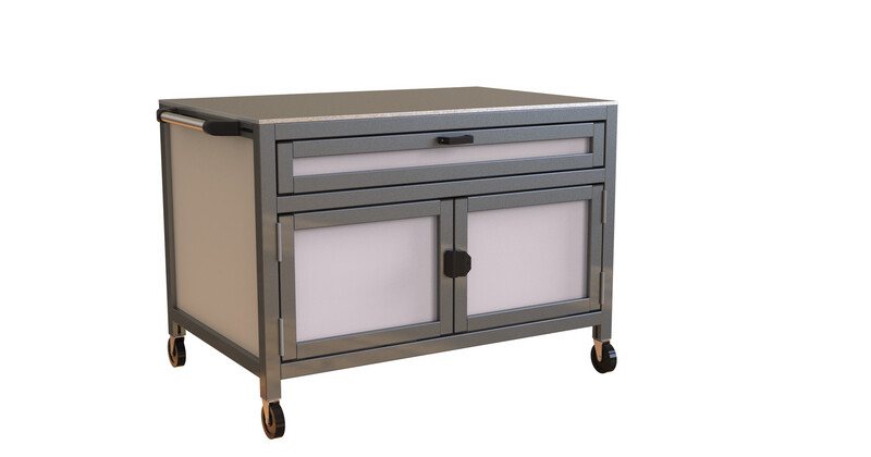 Metrology Trolley Rolling Premium Large