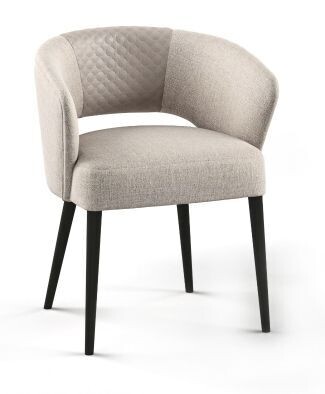 PROJECT COLLECTION - SEDIA IMBOTTITA CON PELLE