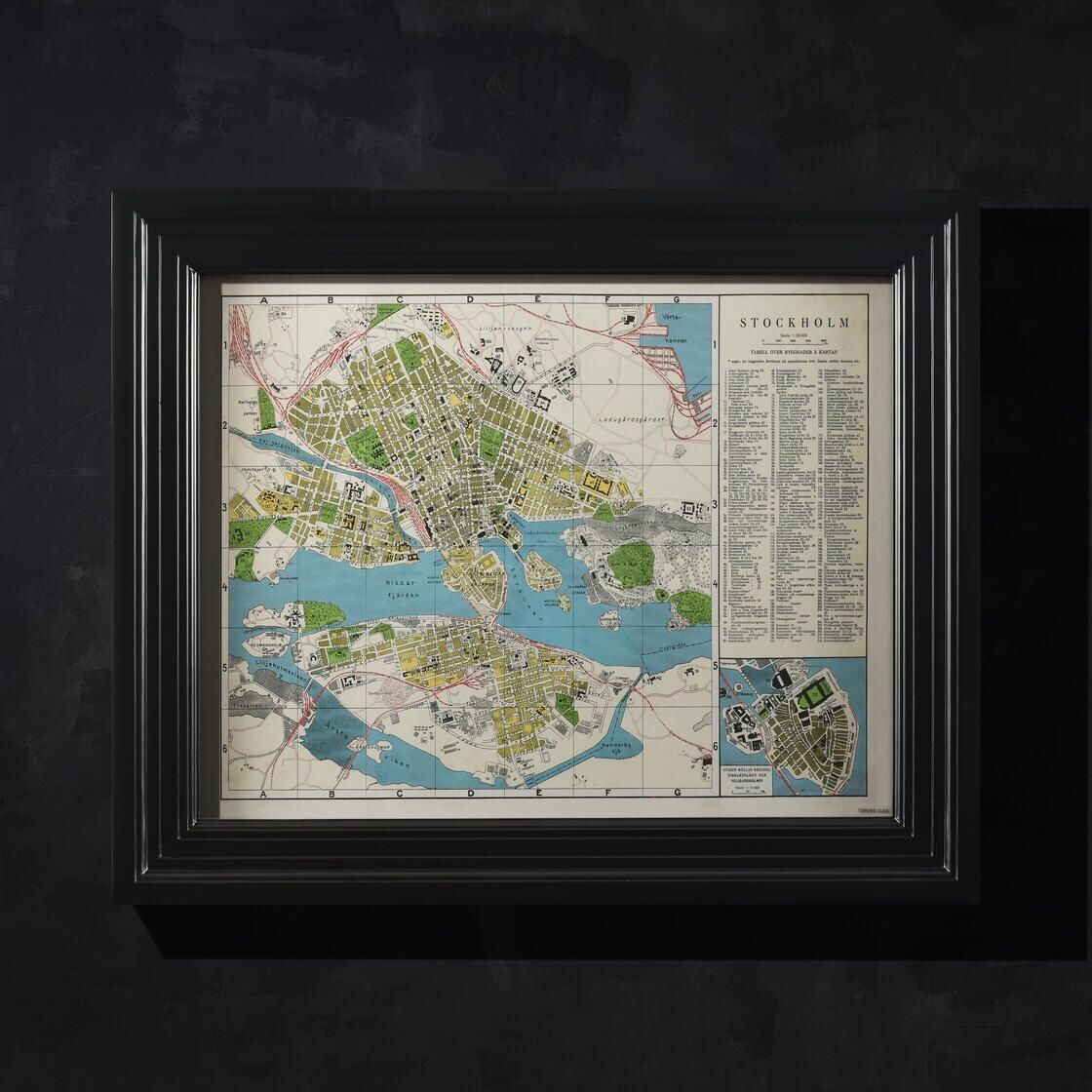 CLASSIC MAPS - STOCKHOLM