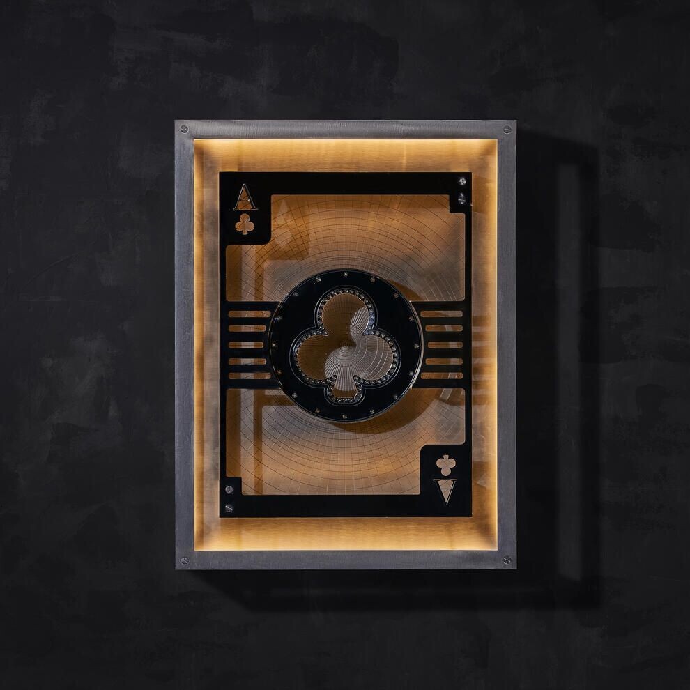 HUSTLE ACE OF CLUBS - WALLART