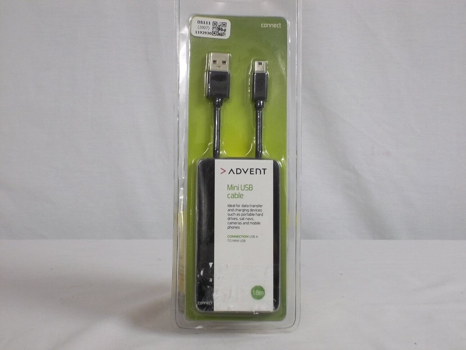 Advent Mini USB cable 1.8m
