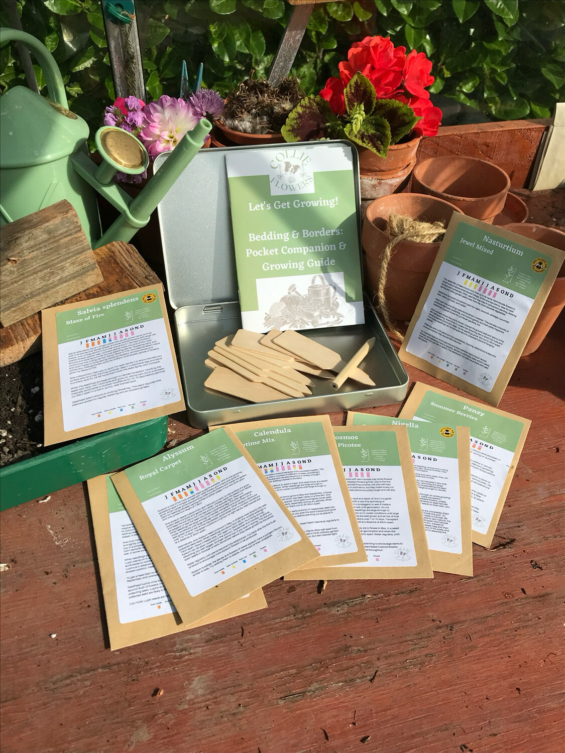 Bedding & Borders Pocket Companion & Growing Guide: Digital Download