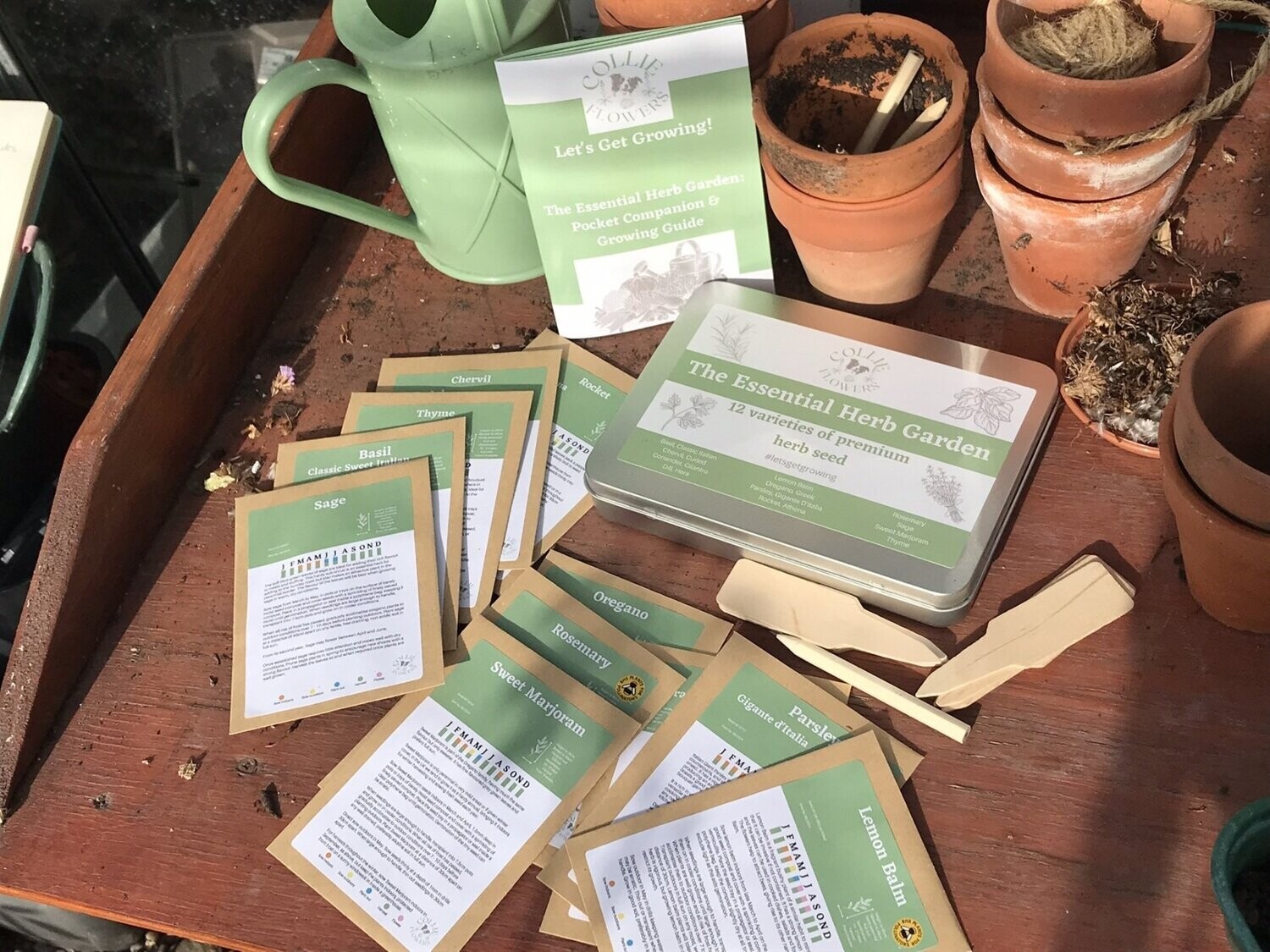 The Essential Herb Garden Pocket Companion & Growing Guide: Digital Download