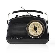 Radio Vintage Nedis RDFM5010BK