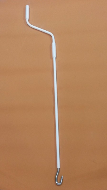 Manivela 1,50 M. extra lacada gancho zincado