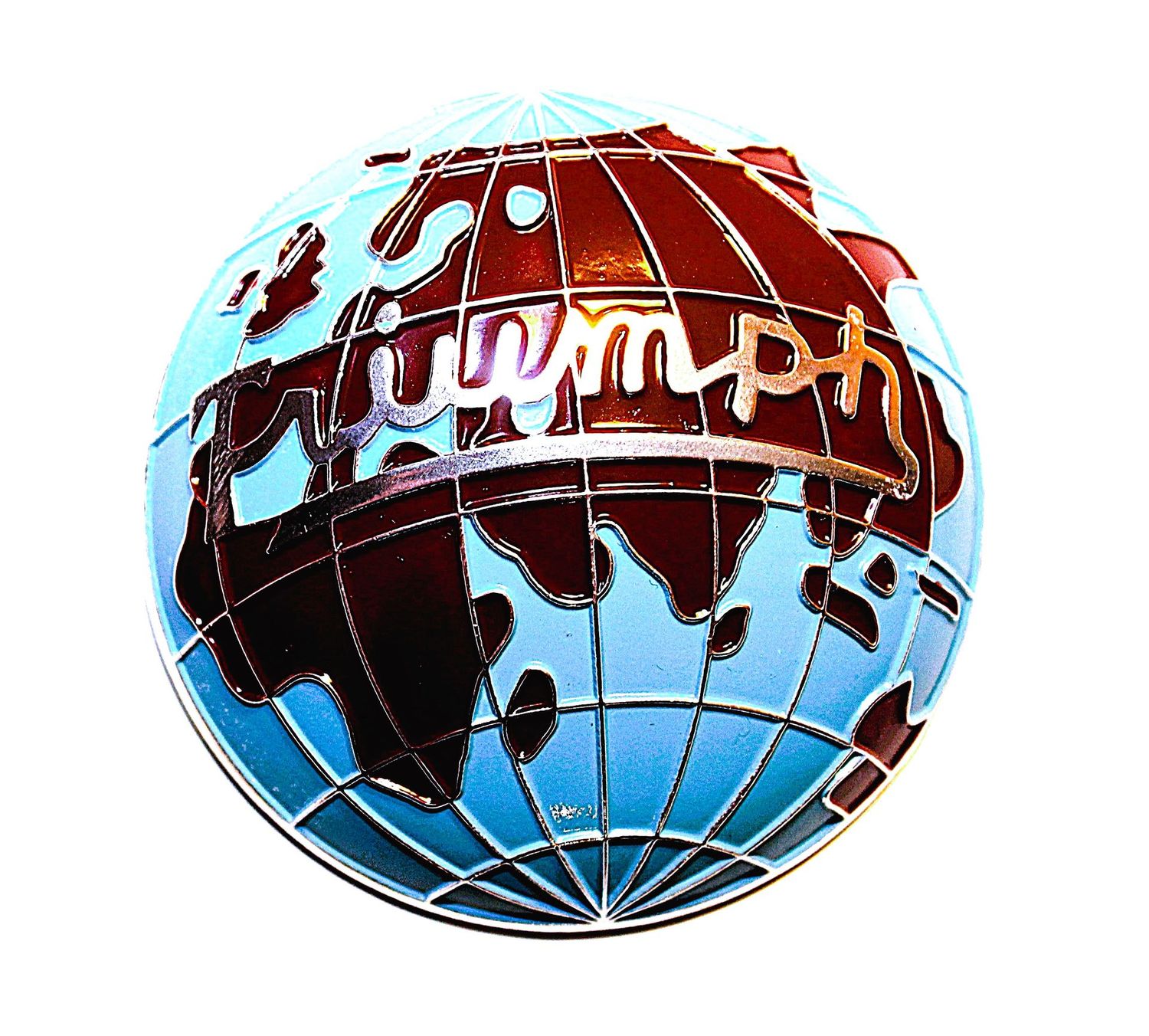 EMBLEM "WELTKUGEL" RADNABENKAPPE TR3A-4A