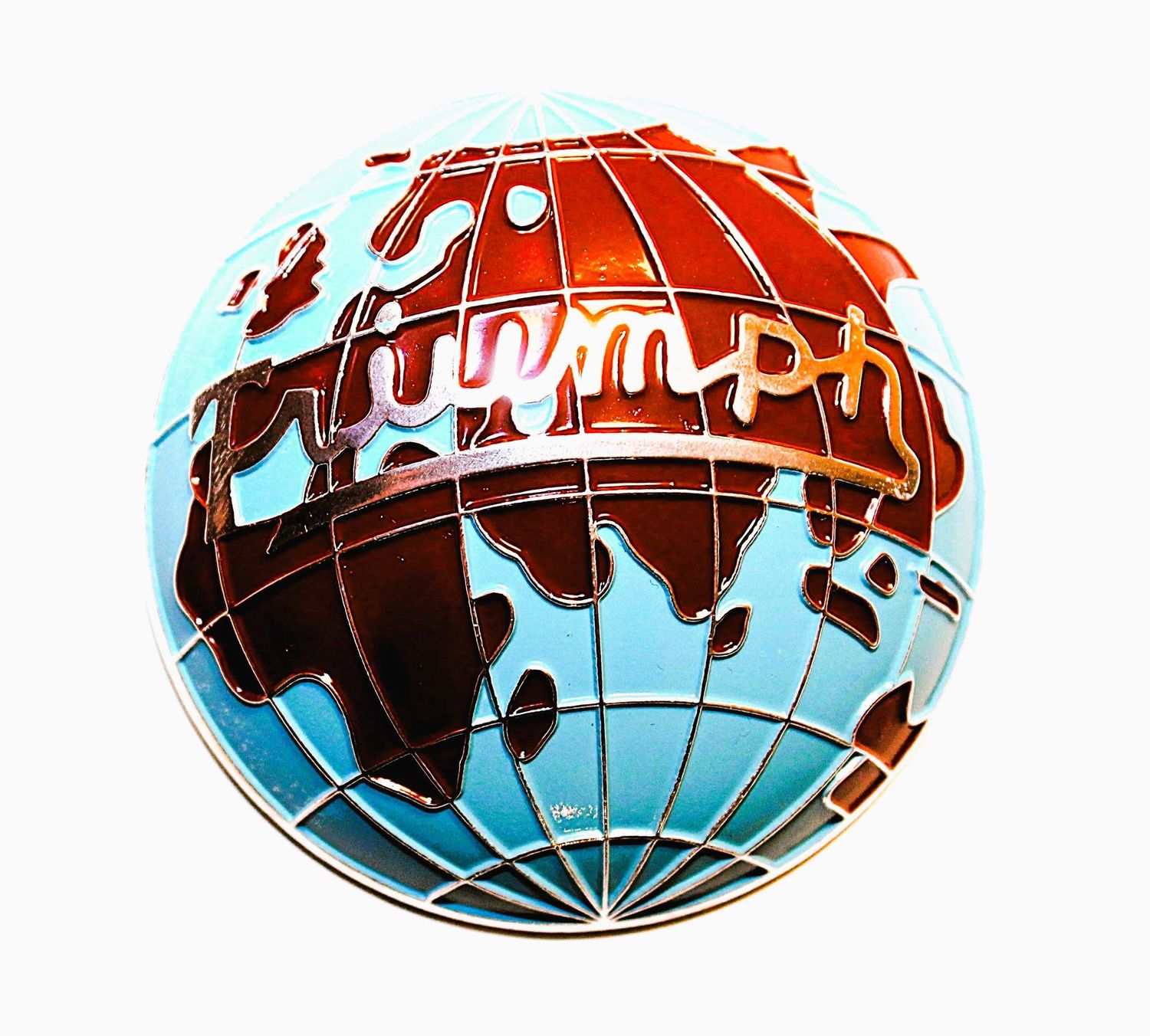 EMBLEM WELTKUGEL RADNABENKAPPE EMAIILIERT TR2-3A