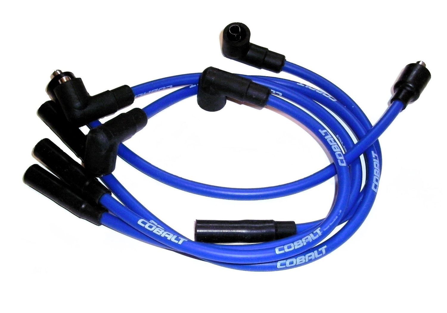 HOCHLEISTUNGS-ZÜNDKABELSATZ COBALT SILIKON BLAU TR2-4A