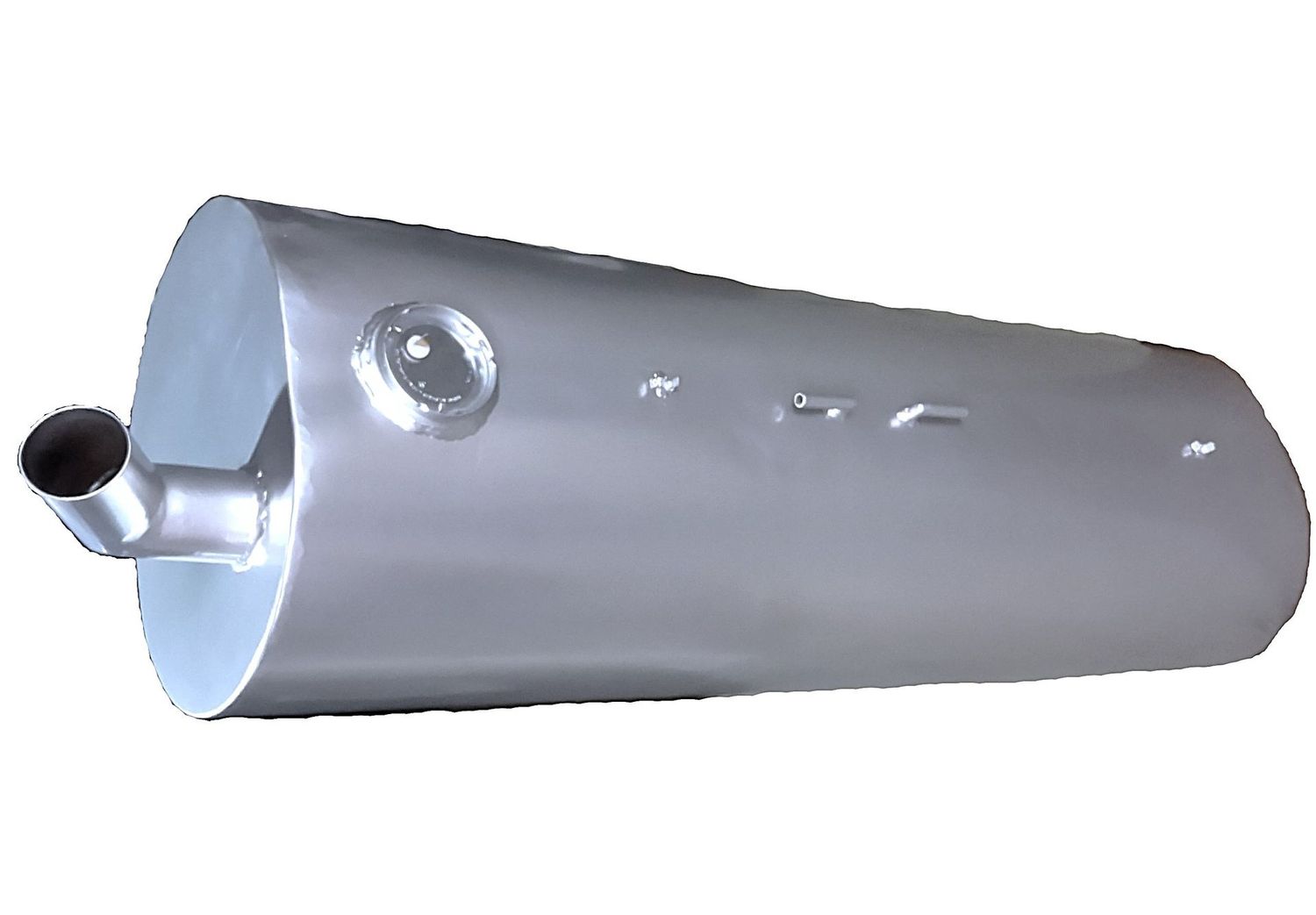 ALUMINIUM-Benzintank neu, pulverbeschichtet schwarz, M-Serie