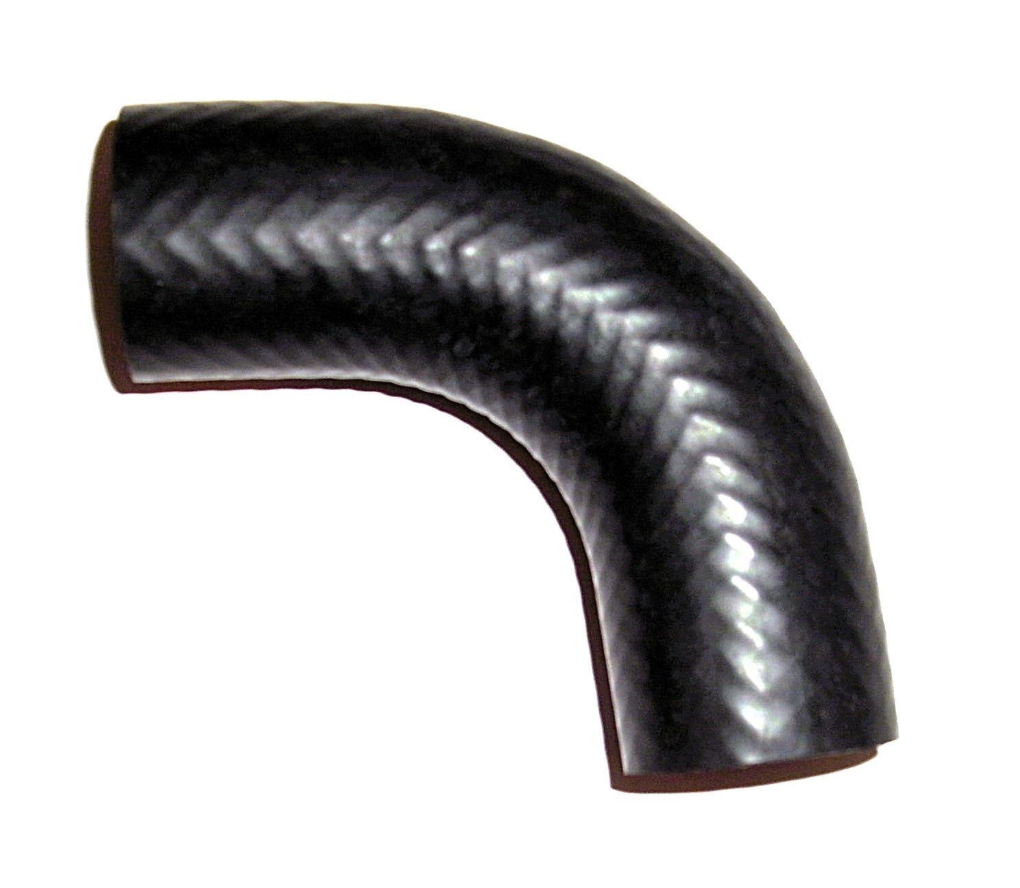 KÜHLERSCHLAUCH UNTEN GEBOGEN GUMMI SCHWARZ TR5-6