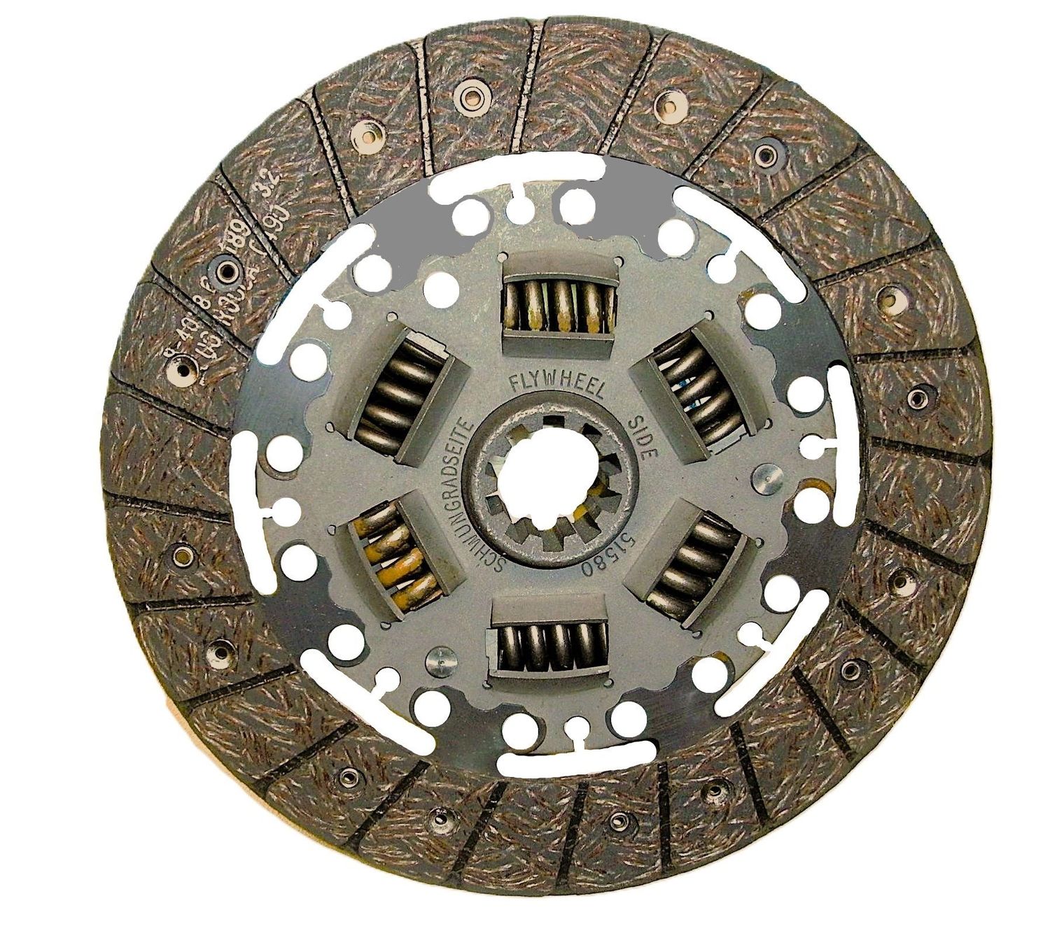 KUPPLUNGSSCHEIBE 8.5" 10 x 1.25" VERSTÄRKT TR4A-6