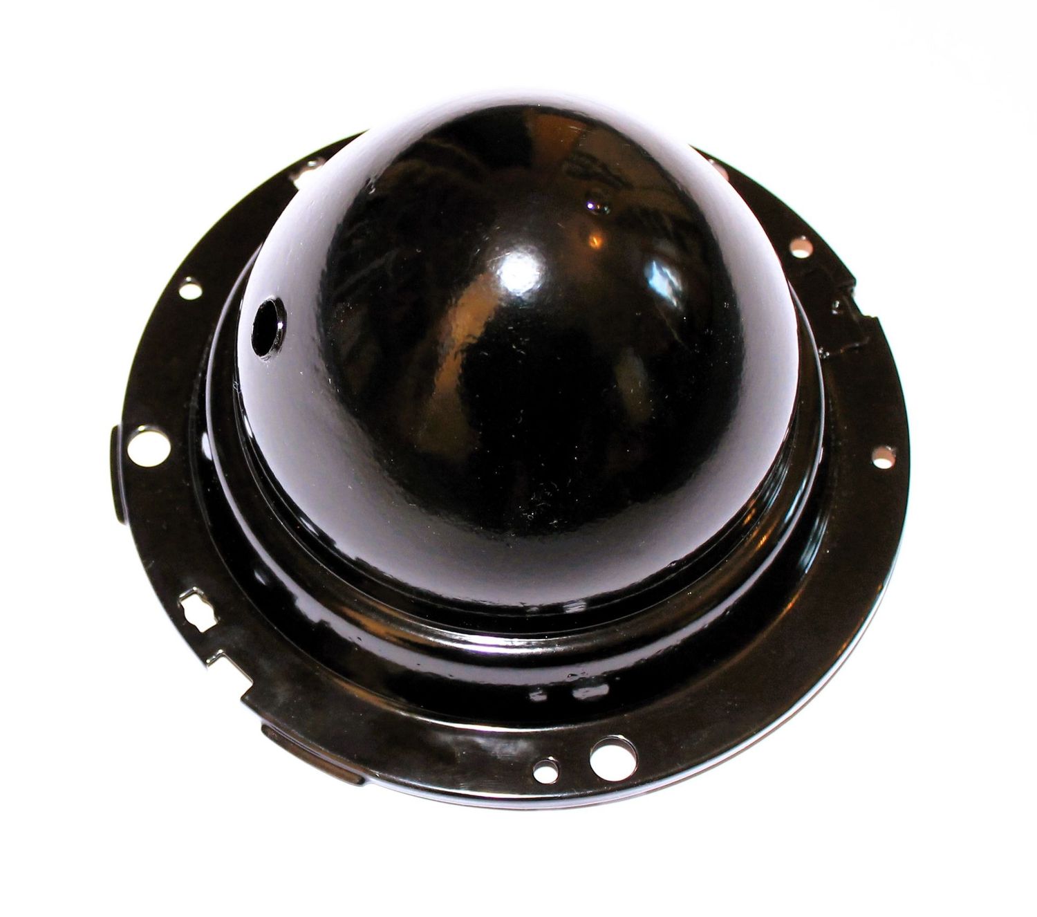 LAMPENTOPF 7"-SCHEINWERFER METALL SCHWARZ ORIGINALGETREU ZUM CLIPSEN TR5-6