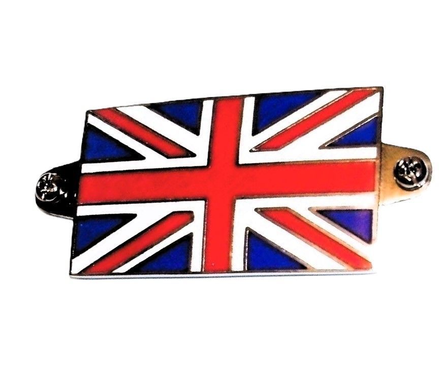 Emblem "union Jack", emailliert, zum Schrauben