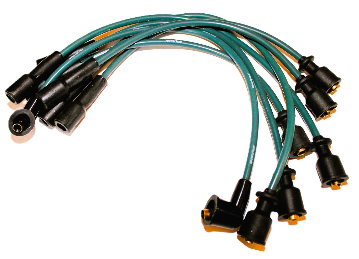 SATZ ZÜNDKABEL SILIKON DUNKELGRÜN TR5-6