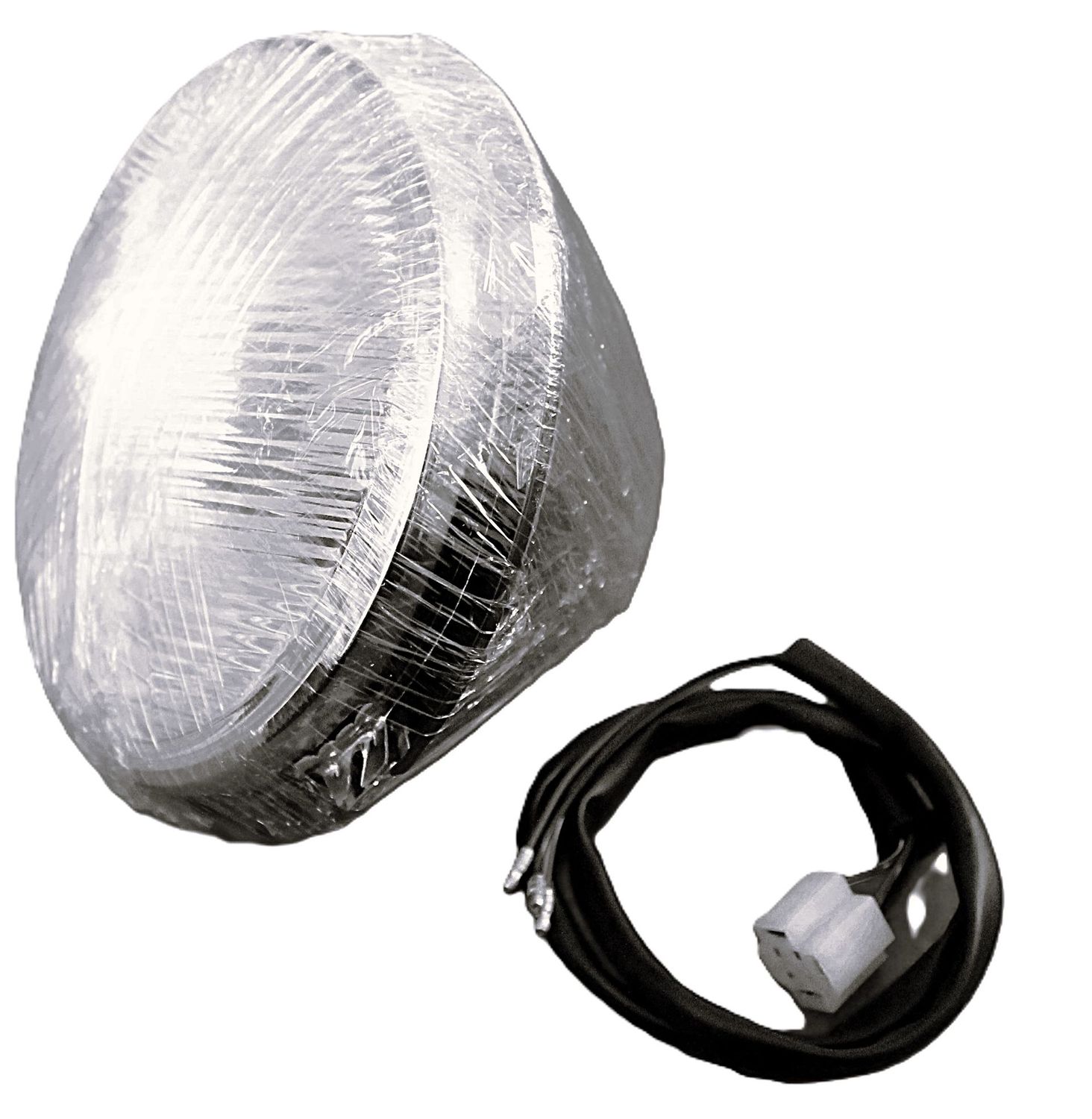 SCHEINWERFER WIPAC H4 MIT STANDLICHT GESCHRAUBT KOMPLETT (EINZELTEILE)