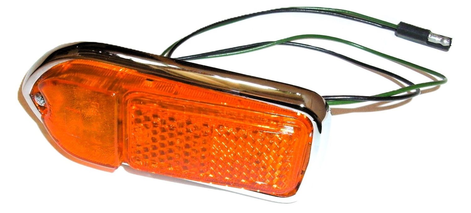 Seitenblinker vorne links/hinten rechts, komplett, M-Serie spät