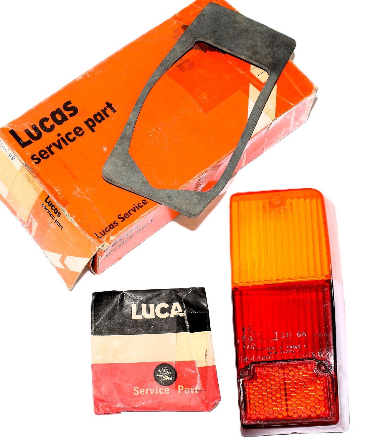 Originales LUCAS L813-Heckleuchtenglas rechts, Mini Cooper MkII & MkIII