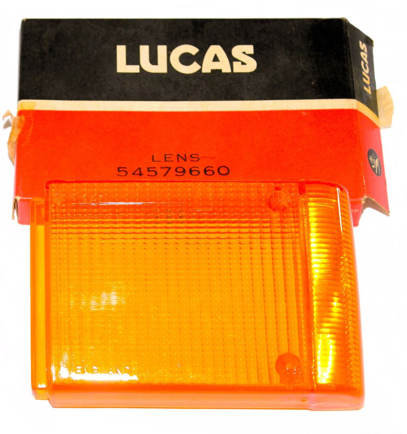 ORIGINALES LUCAS L832-BLINKERGLAS HINTEN RECHTS NOS TR6