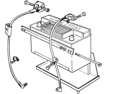 Anlasser/Lichtmaschine/Batterie TR2-6